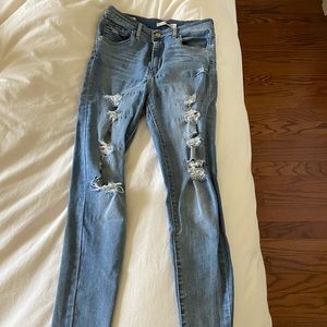 Levi’s Mile High Super Skinny Jeans